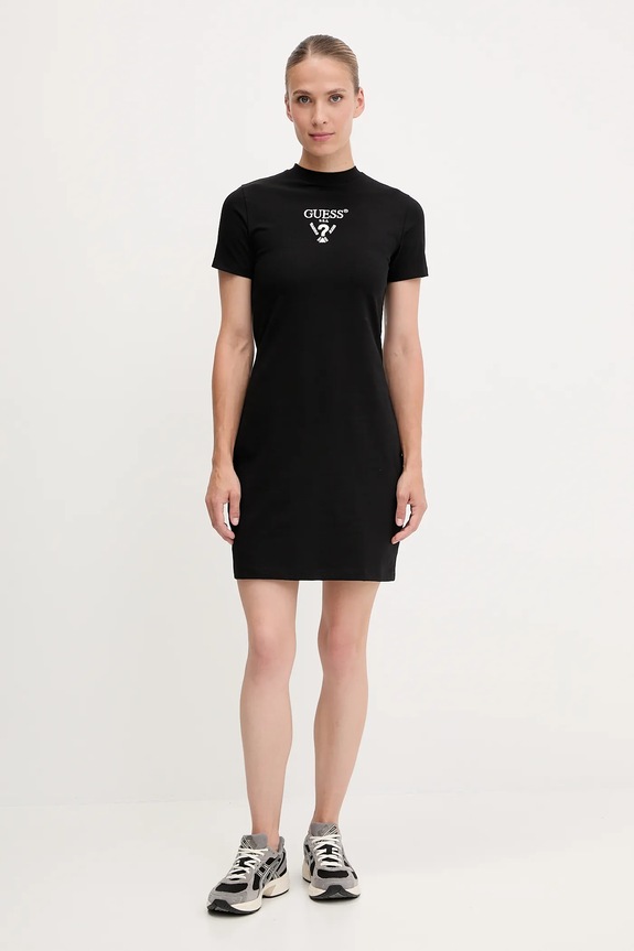Šaty Guess COLETTE V4YK02.KCDH1 černá SS26
