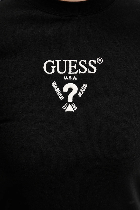 Šaty Guess COLETTE V4YK02.KCDH1 černá