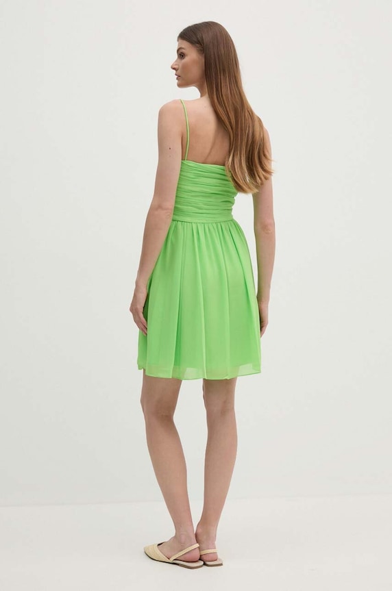 Haljina Polo Ralph Lauren 211955897 zelena AW24