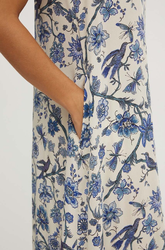 Weekend Max Mara vestito in seta 2425226101600 blu