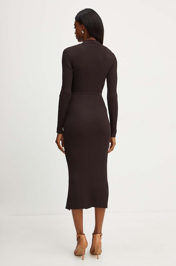 Pinko vestito 104033.A239 marrone AW24