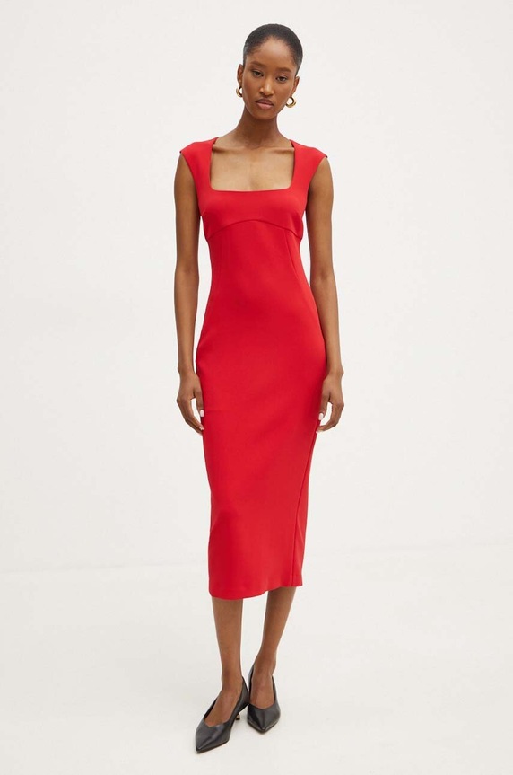 Φόρεμα Pinko 103960.A20A κόκκινο AW24