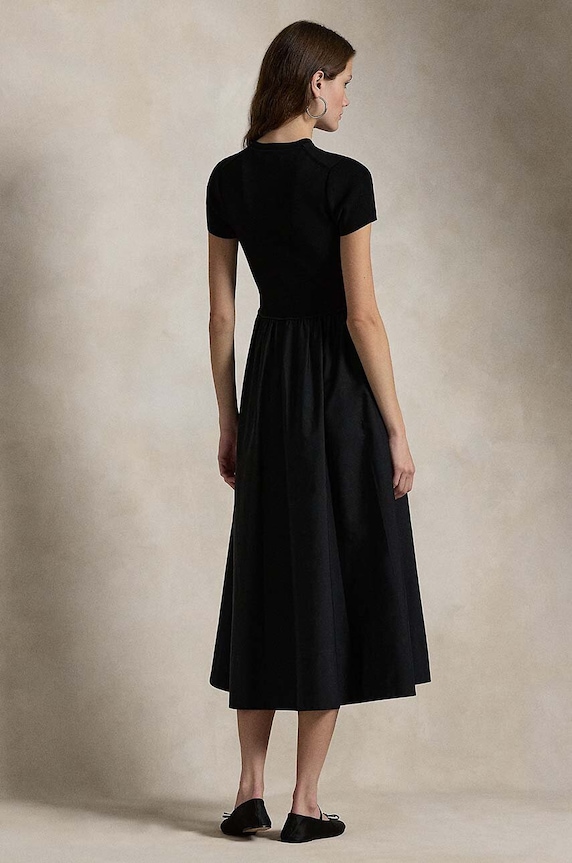 Haljina Polo Ralph Lauren 211955038 crna AW24