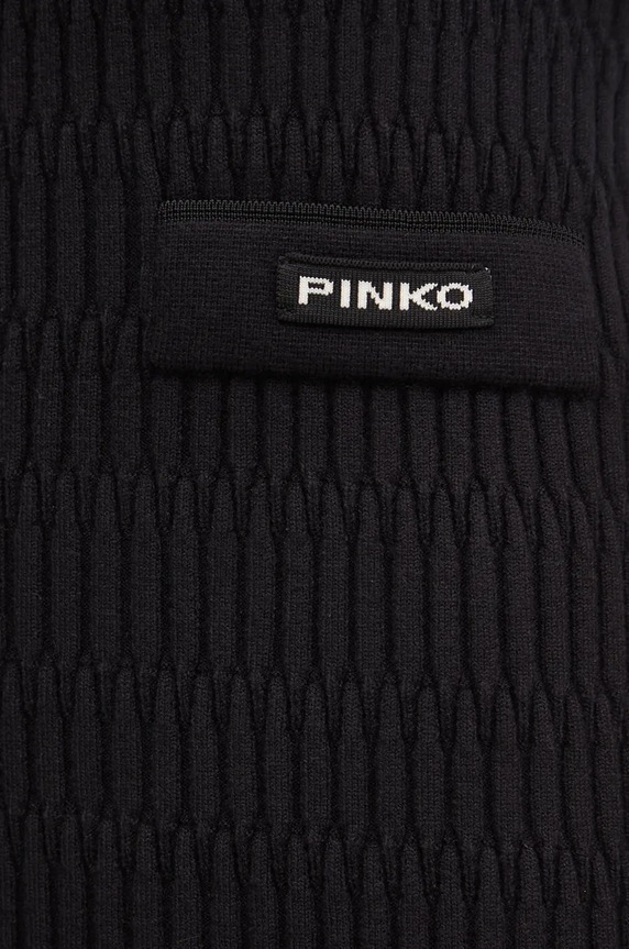 Φόρεμα από μείγμα μαλλιού Pinko 104360.A27J μαύρο