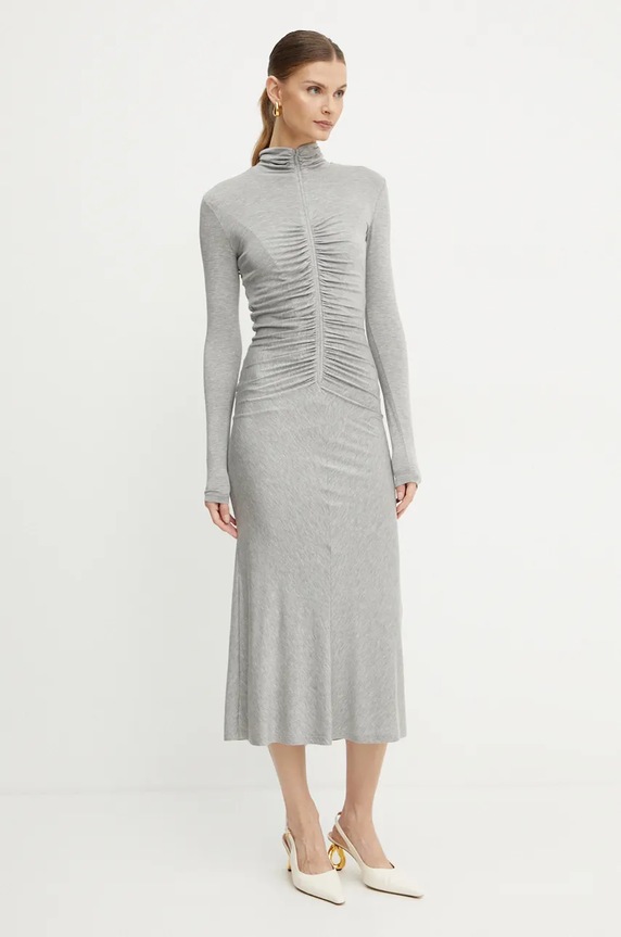 Pinko rochie 104502.A29B gri AW24