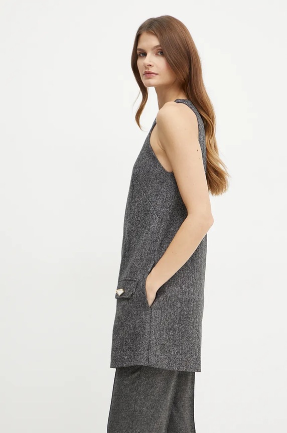 Pinko rochie din lana negru 104422.A274