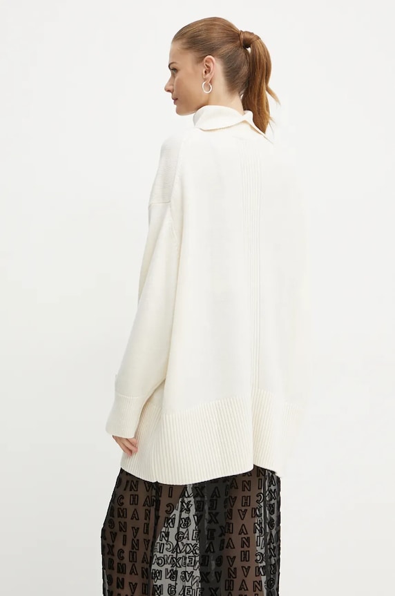 Odzież Pinko sweter wełniany 104312.A26I beżowy