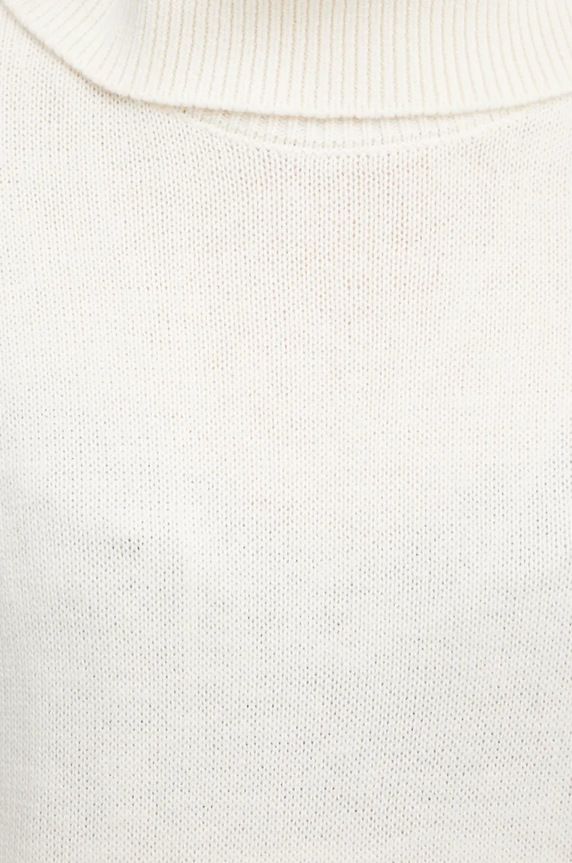 Pinko sweter wełniany 104312.A26I beżowy