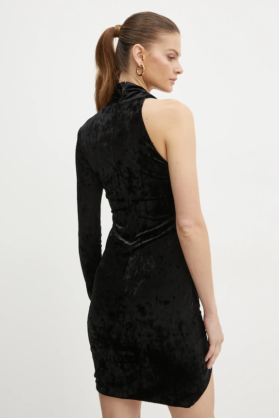 Îmbrăcăminte Pinko rochie de catifea 104477.A29L negru