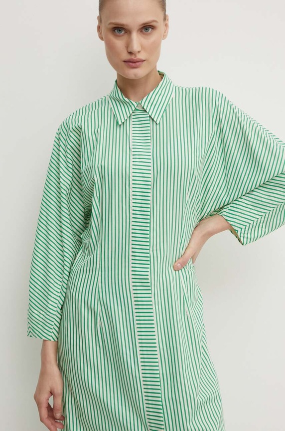 Рокля Day Birger et Mikkelsen Laurie - Daily Classic Stripe RD зелен DAY65243267