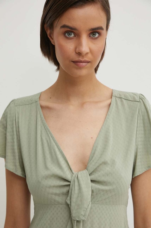 Pepe Jeans sukienka NANI zielony PL953568