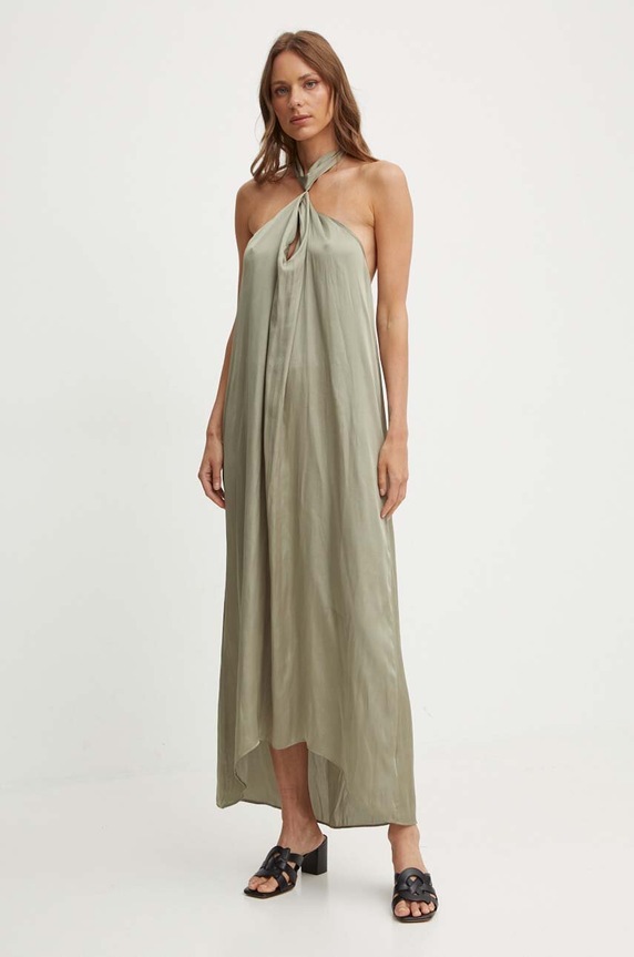 Pepe Jeans ruha LILIANA PL953578 zöld AW24