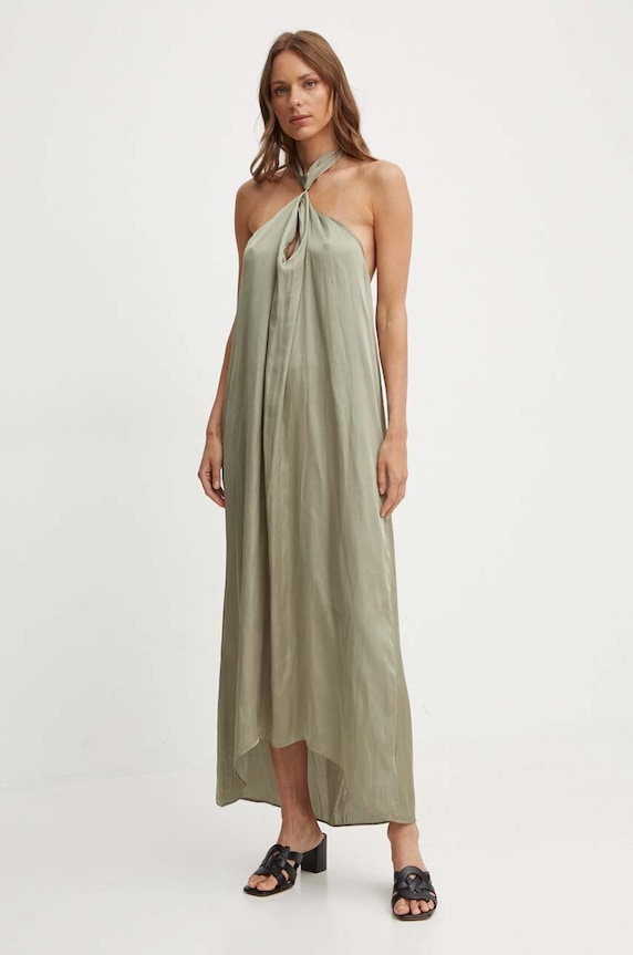 Pepe Jeans ruha LILIANA PL953578 zöld AW24