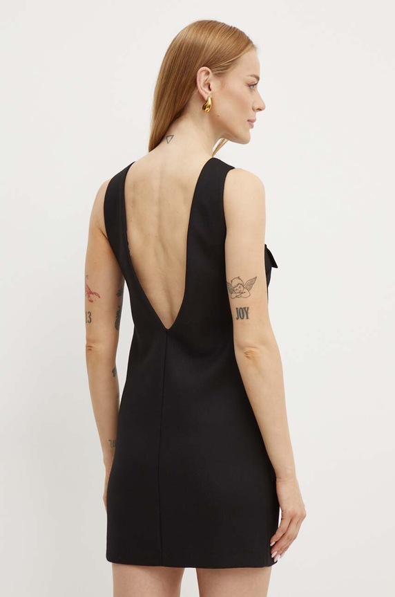 Odzież Elisabetta Franchi sukienka AB65846E2 czarny