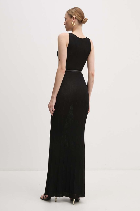 Ρούχα Φόρεμα Elisabetta Franchi AM12Q46E2 μαύρο