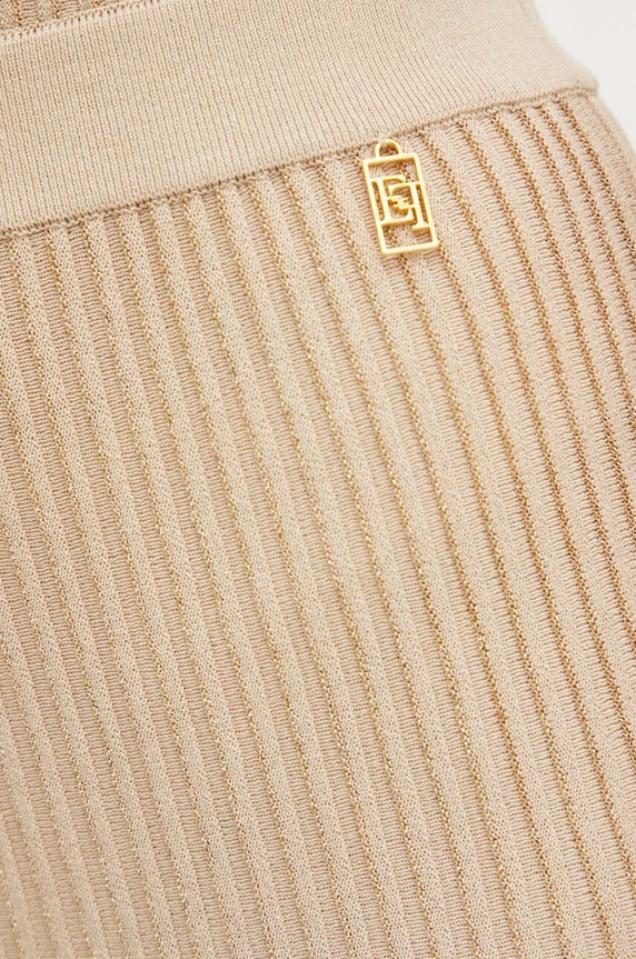 Elisabetta Franchi sukienka AM23T46E2 beżowy