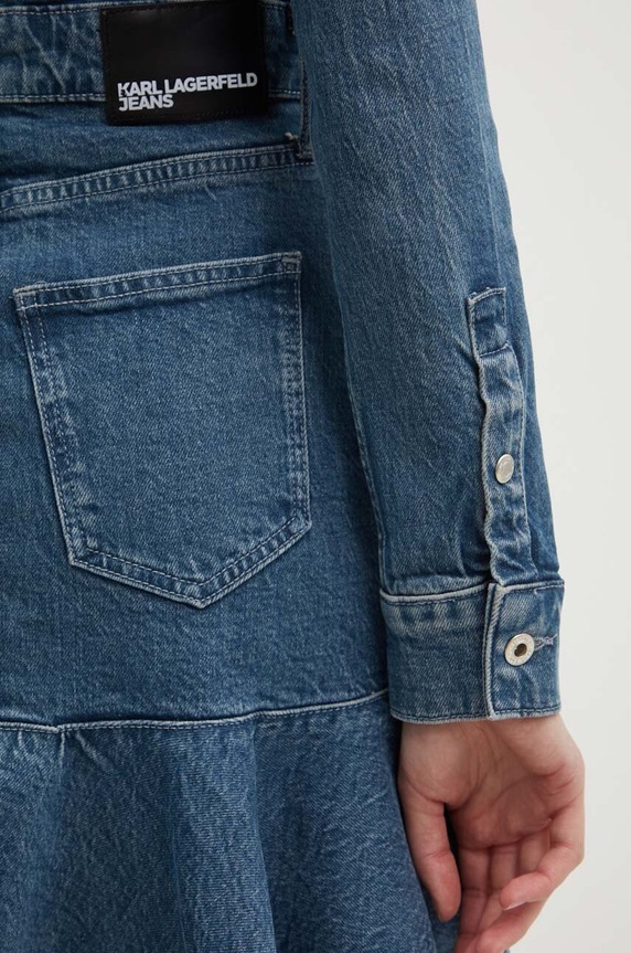 Φόρεμα τζιν Karl Lagerfeld Jeans 245J1302