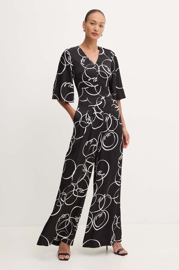 Overal Karl Lagerfeld látka černá 245W1307