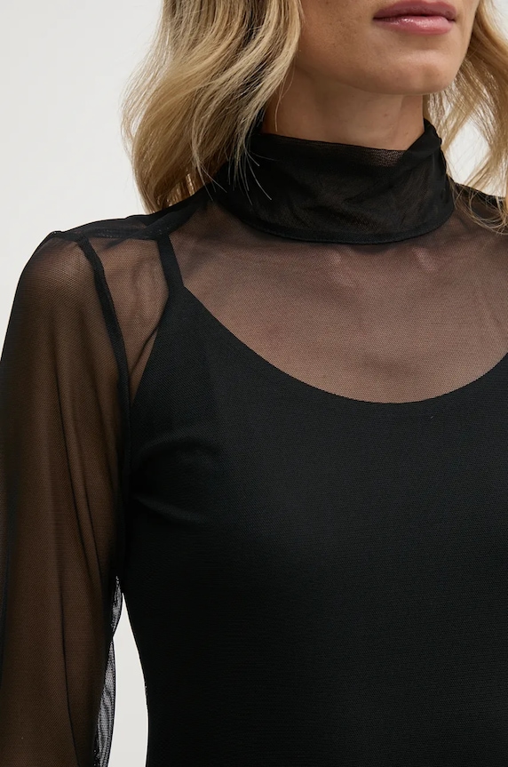 Dkny sukienka P4HD7XSG czarny