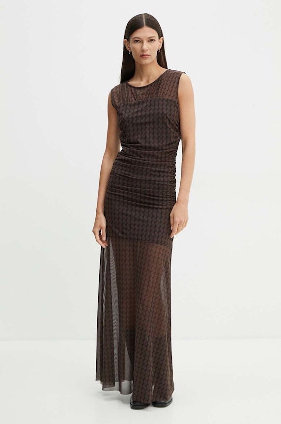 Gestuz rochie 10909259 maro AW24