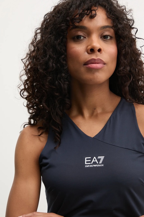 Sportska haljina EA7 Emporio Armani AF12509.7W000317.UB097 mornarsko plava