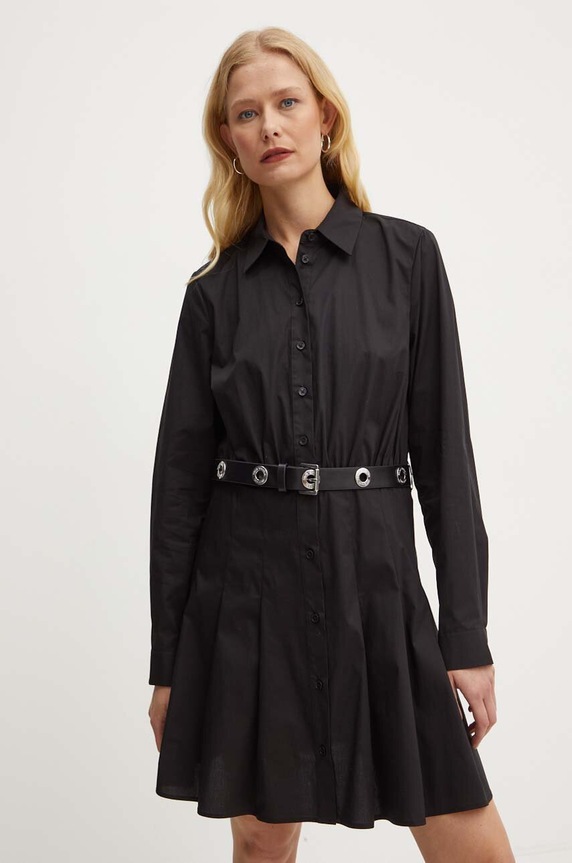 MICHAEL Michael Kors sukienka z elastanem czarny MS48282F4C
