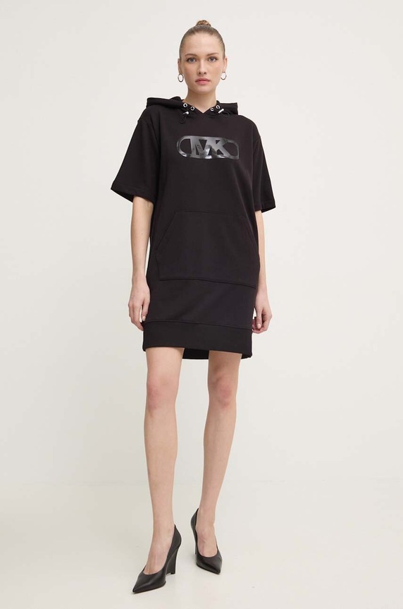 MICHAEL Michael Kors vestito in cotone MT482II4MY nero AW24