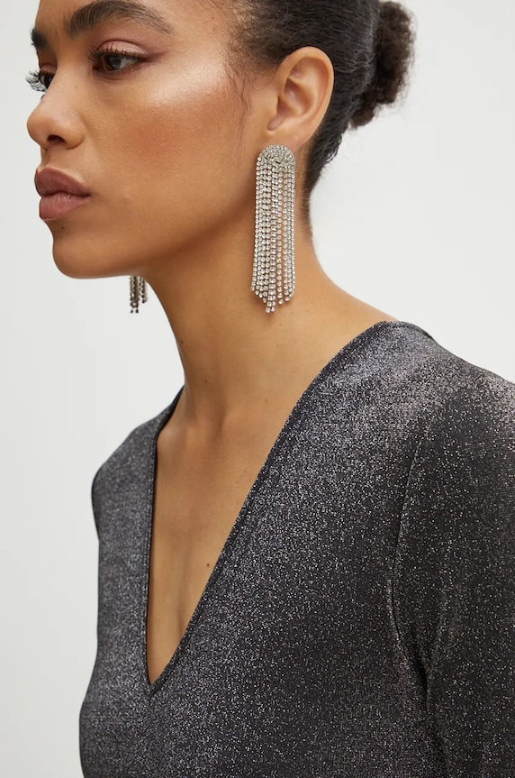 Рокля Armani Exchange 6DYACP.YJLXZ сребърен