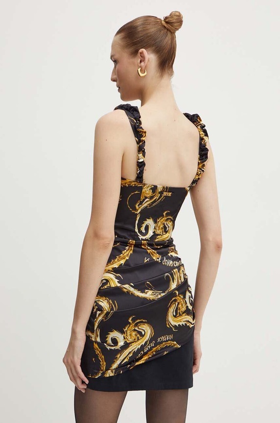 Ρούχα Φόρεμα Versace Jeans Couture 77HAO911.NS520 μαύρο