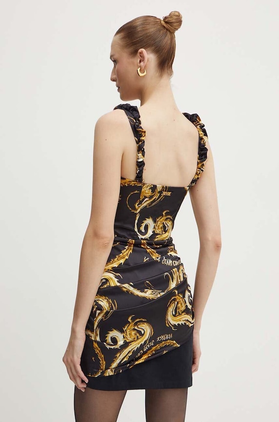 Ρούχα Φόρεμα Versace Jeans Couture 77HAO911.NS520 μαύρο
