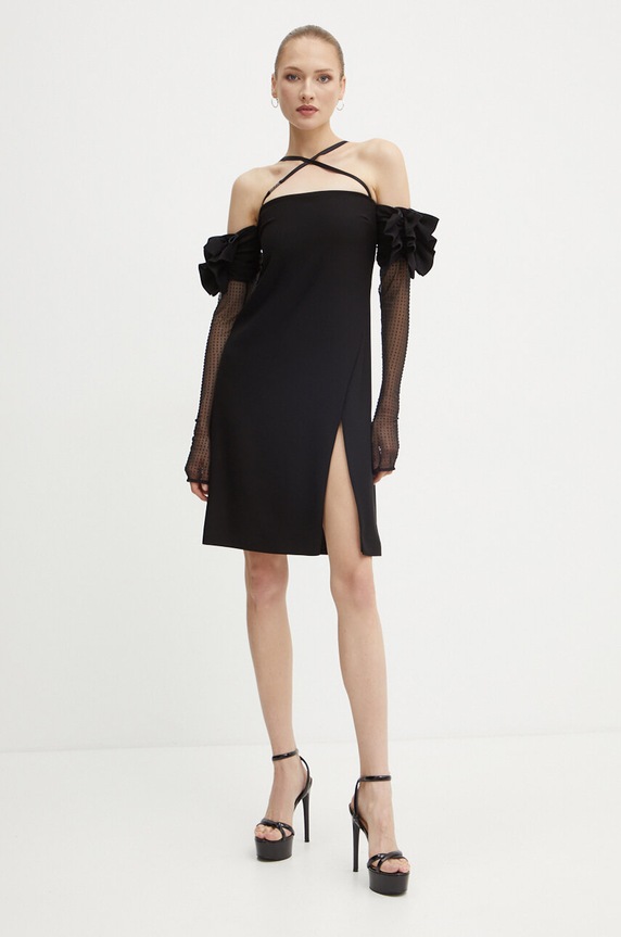 Versace Jeans Couture ruha 77HAO928.N0230 fekete AW24