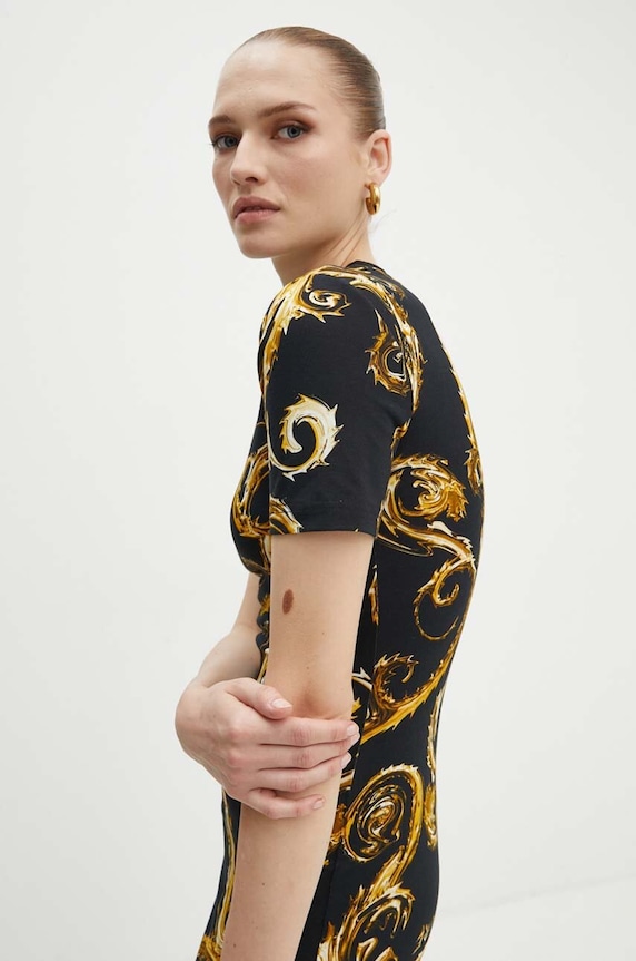 Oblečení Šaty Versace Jeans Couture 77HAO939.JS409 černá