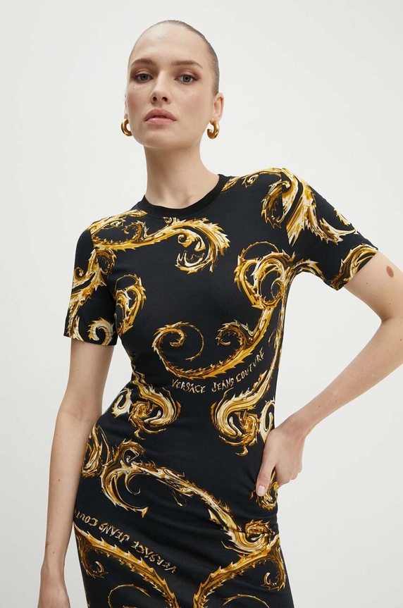 Šaty Versace Jeans Couture černá 77HAO939.JS409