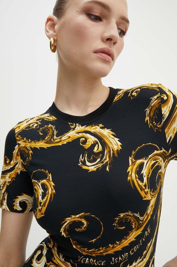 Šaty Versace Jeans Couture 77HAO939.JS409 černá