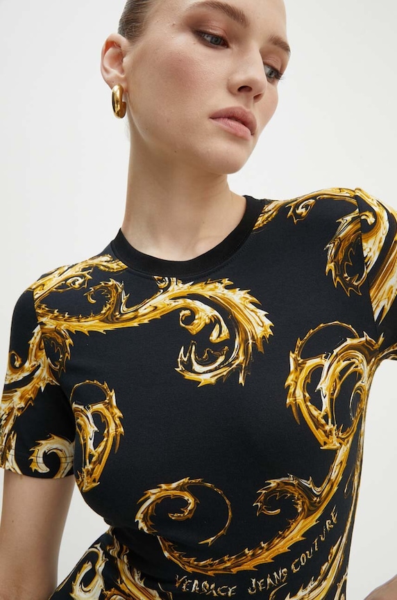 Šaty Versace Jeans Couture 77HAO939.JS409 černá