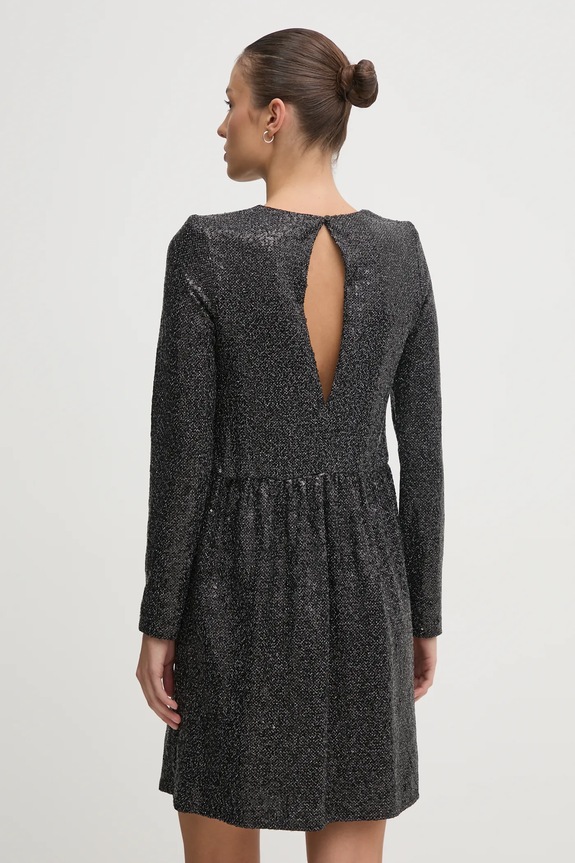 Îmbrăcăminte United Colors of Benetton rochie 4RO6DV0AC negru