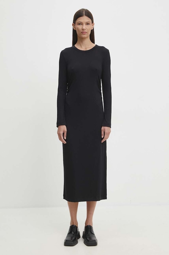 Marc O'Polo sukienka 408207659193 czarny AW24