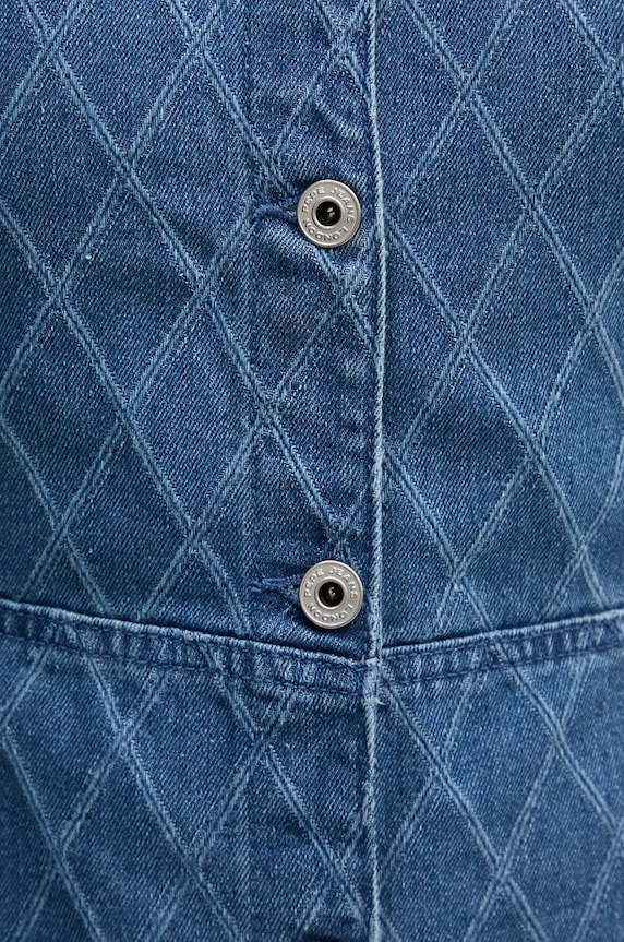 Rifľové šaty Pepe Jeans CHEY PL953554 modrá