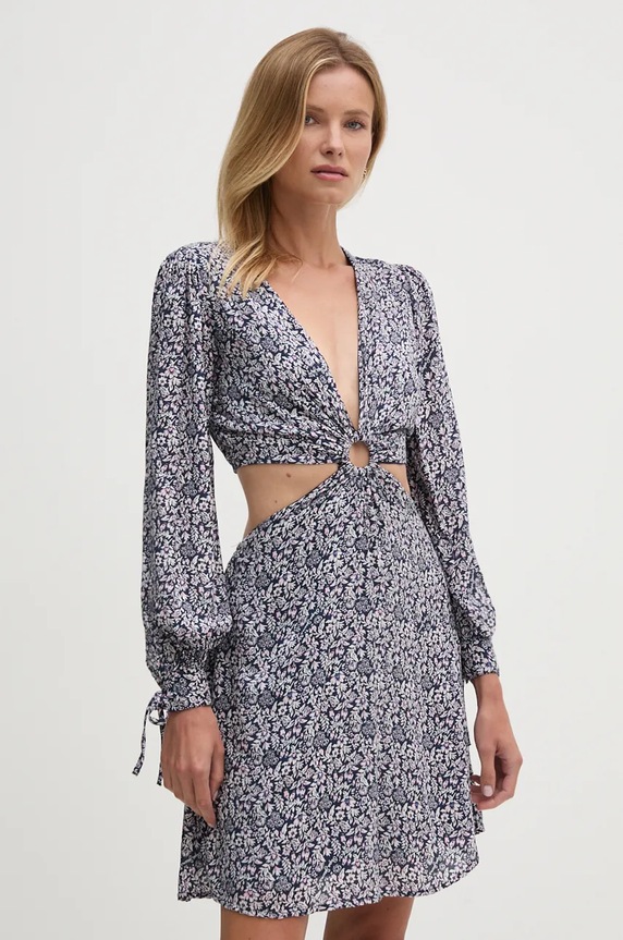 Šaty Pepe Jeans NORMAN mini námořnická modř PL953561