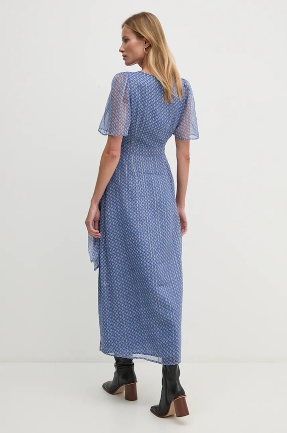 Odzież Pepe Jeans sukienka NIDIA PL953566 niebieski