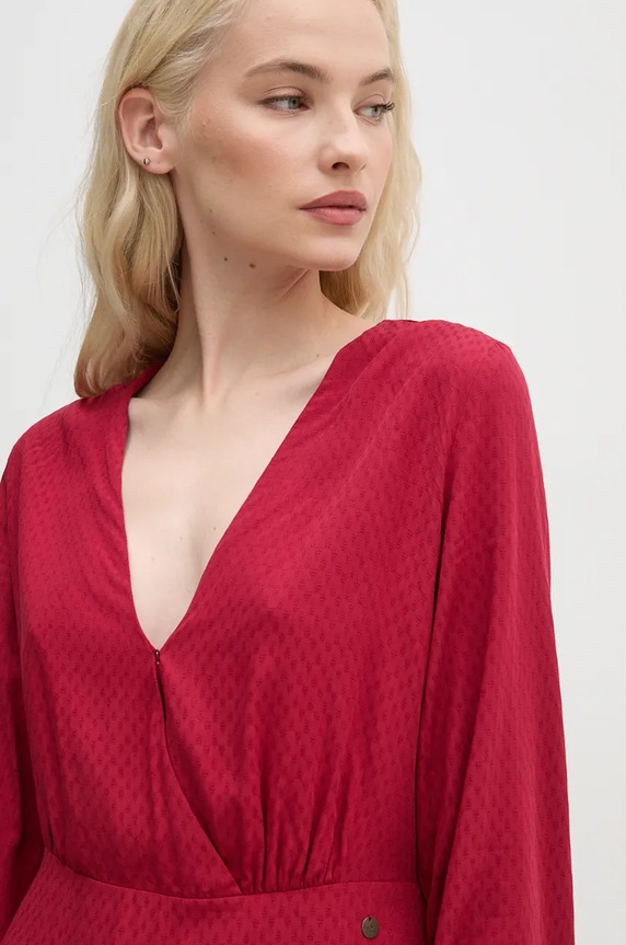Šaty Pepe Jeans KENDALL červená PL953610