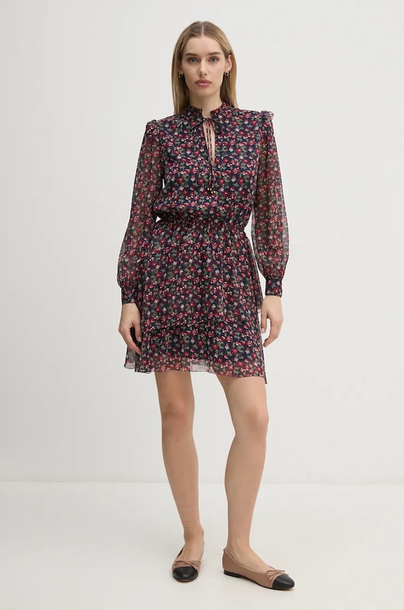 Šaty Pepe Jeans OLIVE PL953614 námořnická modř AW24