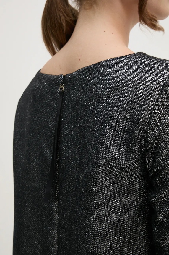 Μάλλινο φόρεμα Joop! 30043456 μαύρο