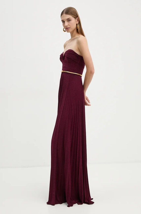 Φόρεμα Elisabetta Franchi AB62847E2 κόκκινο AW24