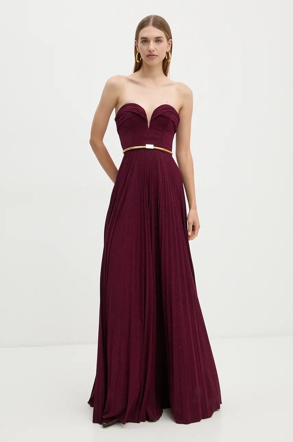 Φόρεμα Elisabetta Franchi κόκκινο AB62847E2