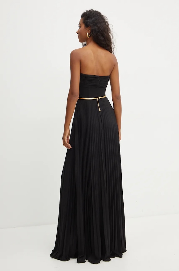 Elisabetta Franchi sukienka AB62847E2 czarny AW24