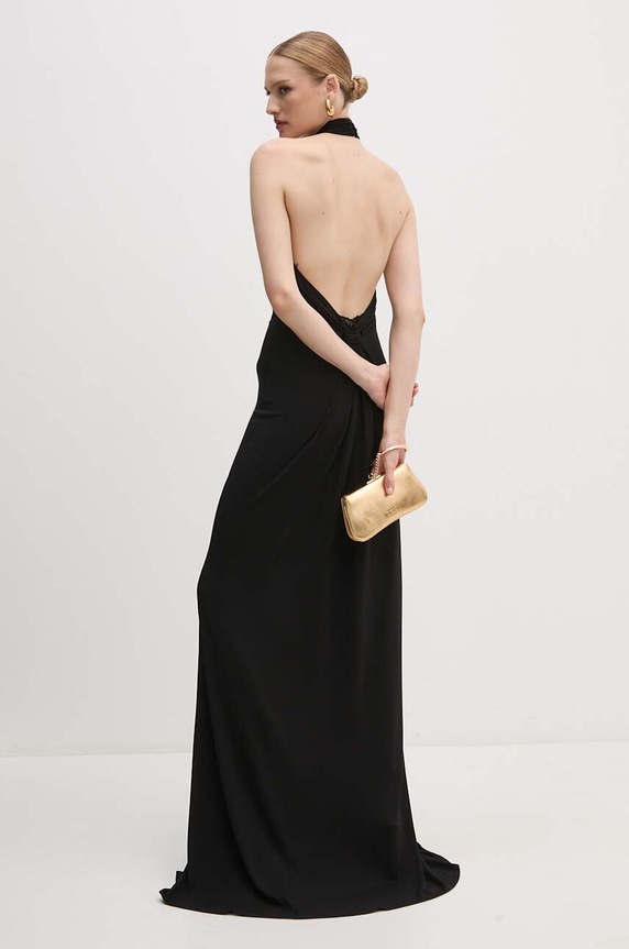 Ρούχα Φόρεμα Elisabetta Franchi AB71747E2 μαύρο