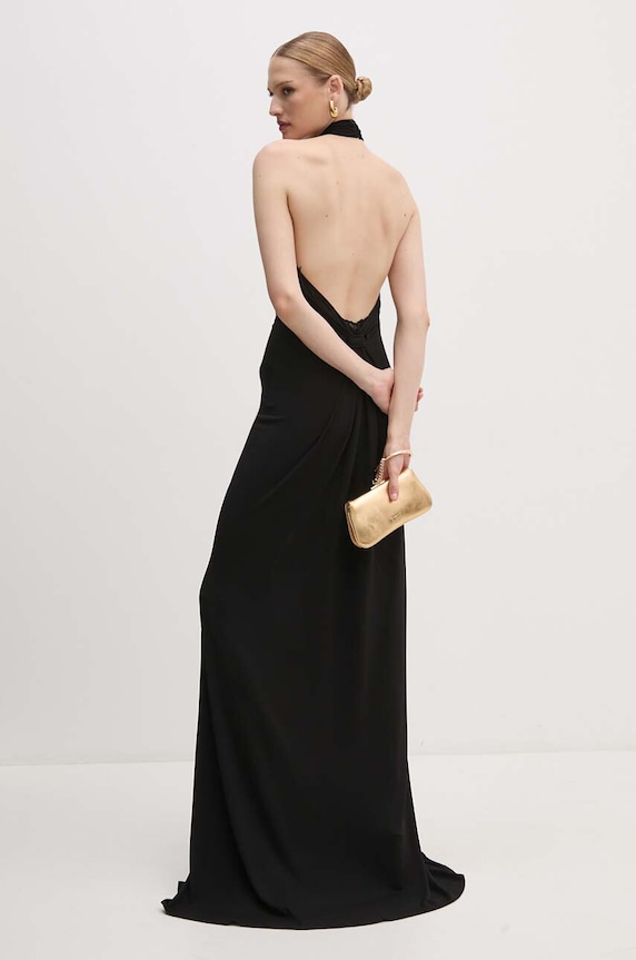 Ρούχα Φόρεμα Elisabetta Franchi AB71747E2 μαύρο