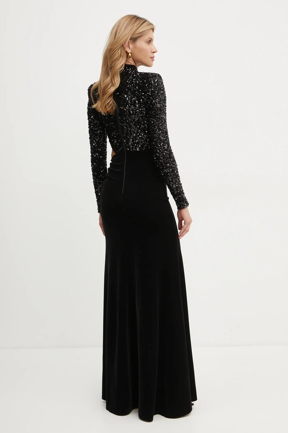 Ρούχα Φόρεμα Elisabetta Franchi AB73647E2 μαύρο
