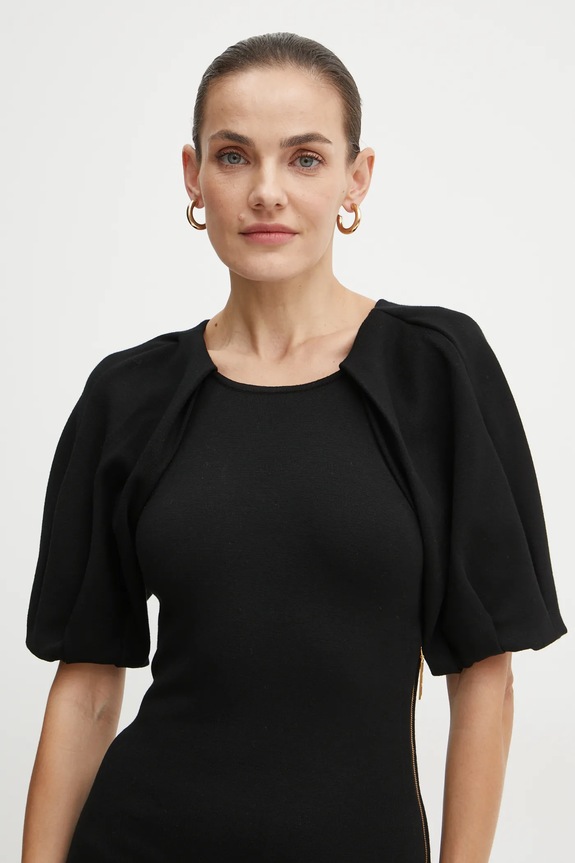 Elisabetta Franchi sukienka czarny AM22M47E2